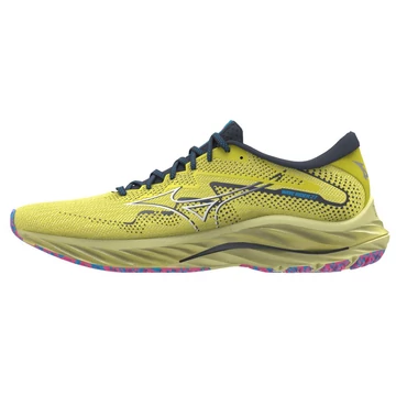 Mizuno WAVE RIDER 27 / Luminous/White/JBlue 