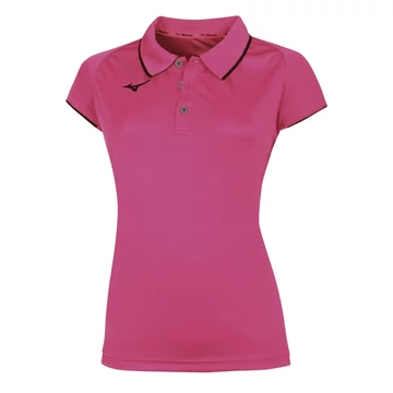 MIZUNO Core Polo/Pink Fluo/Navy/ Női