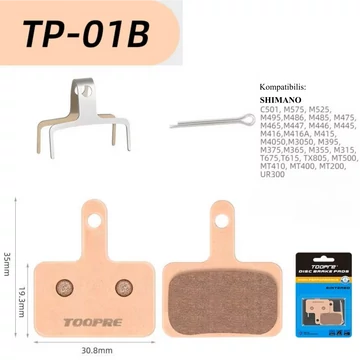 Fékbetét TOOPRE TP-01B
