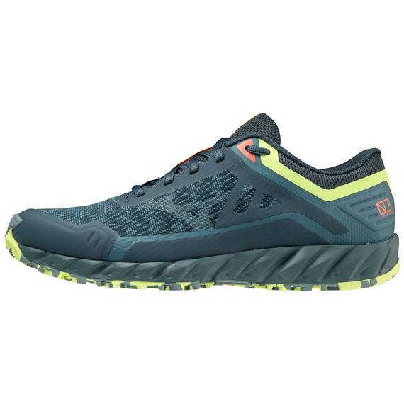 Mizuno Wave IBUKI 3/ Orion Blue/Smoke Blue/Neo Lime