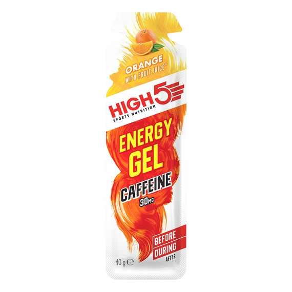 High5 Energy Gel Caffeine Narancs 40g