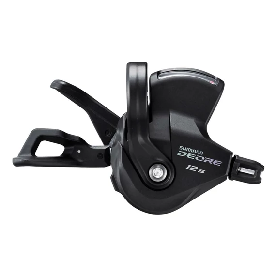 SHIMANO DEORE SL-M6100-R VÁLTÓKAR, CSAK JOBB, 12S, BILINCSES RÖGZÍTÉS, KIJELZŐVEL, FEKETE, DN
