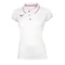 Mizuno Core Polo/White/Pink Fluo női